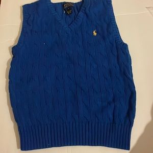 KIDS Navy Blue POLO sweater!